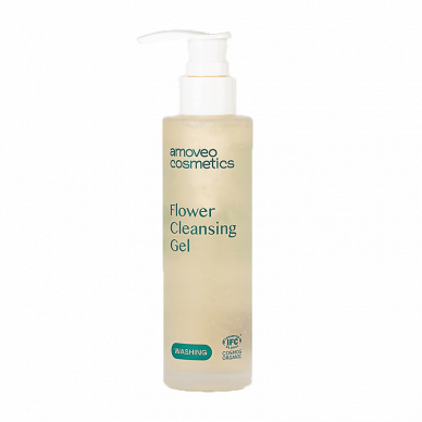 Цветочный тонизирующий гель для умывания «FLOWER CLEANSING GEL» Amoveo