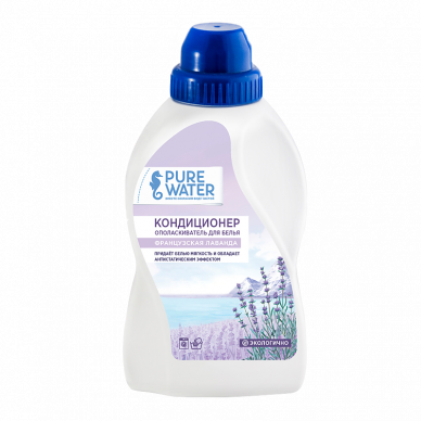 Кондиционер-ополаскиватель для белья "Французская лаванда", 480 мл, Pure Water